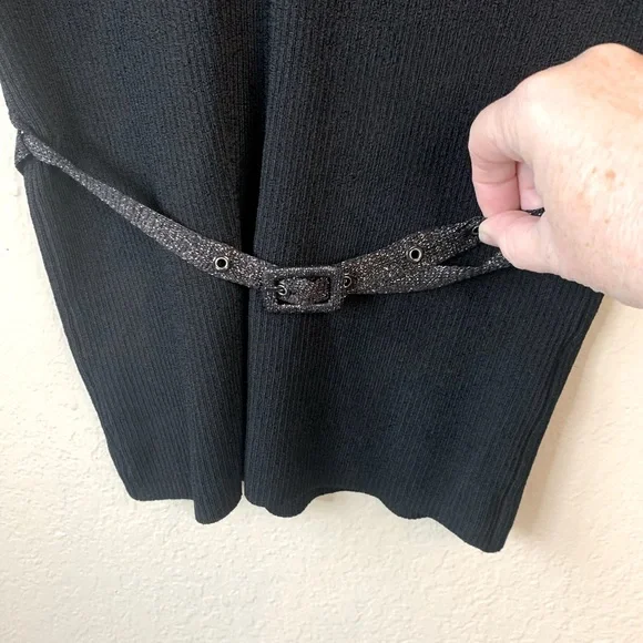 Armani Exchange Y2K Whimsigoth Mesh Glitter
Detail Belted Blouse Size M - Picture 9 of 12